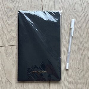 Louise Carmen Black Notebook with Pen